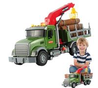 Toy Tool Carro - Transport à Outils pour , Jouet pour, Camion à Jouets pour Le Transport du Bois, Chariot à Outils de Jouets | Toys pour enregistrer des camions pour tronchi avec 3 ordures Can