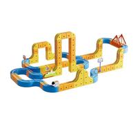 Toy Trains - Flexible Railway Tracks, Creative Model Kit, Easy Together Assembly, Magnetically Connected Engines, Educational Play, STEM Learning Game for Young Boys Girls and Friends