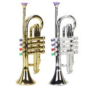 Toy Trumpet - Musical Horn Sound Instrument Equipment, Children Rhythm Learning Activity Parent Child Interaction Device | Early Music Education Entertainment Tool for Boys Girls Children