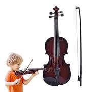Toy Violin, Toy Instruments, 6.69x18.9 inches Adjustable String Music, Learning Instrument for Beginners, Boys, Girls, Home, Travel, Birthday, Collection and Daily Family Fun