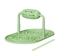 Toyage de chiens de traitement interactif - boule de mastication durable avec rejet de friandises pour la formation et le développement du | Faisseur de puzzle pour chiens dispensant, jouet de coll