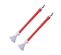 TOYANDONA 1 Ensemble 2 Pièces Brosse à Sauce de soja Poire Poil arroser de Plein air vadrouille à badigeonner Brosse à Barbecue pour Sauce Pinceau à badigeonner pour Coton
