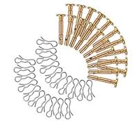 TOYANDONA 1 Ensemble Accessoires à Goupilles de Cisaillement Goupilles Fendues Inoxydable Remplacement Durable pour Souffleurs pour Préparer Hivernale