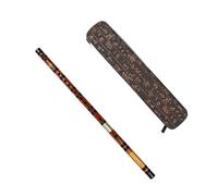 TOYANDONA 1 ensemble Bamboisée Portable C pour Débutants Instruments Chinois avec Boîte à Vent Traditionnelle pour Adultes et Étudiants
