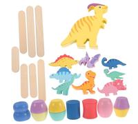 TOYANDONA 1 Ensemble Blocs de Dinosaure Éducatifs pour Garçon Fille Jouets de Construction Animaux Sûr Développement Cognitif et Social pour Partage et Éducation Précoce