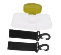 TOYANDONA 1 Ensemble Boite à Essuyer Distributeur Porte-lingettes De Voyage Lingettes Bébé Non Parfumées Salle De Bains Plus Chaud Porte Lingettes Nylon Blanche