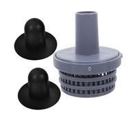 TOYANDONA 1 Ensemble Connecteur de Filtre de Tuyau pour Piscine avec Bouchons de Trou Kit de Connecteur de pour Système Infiltration Compatible avec Intex et Filtration et Étanchéité
