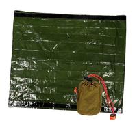 TOYANDONA 1 Ensemble de Couchage Urgence avec Thermique de Couchage Multifonctionnel pour Camping et Plein Air