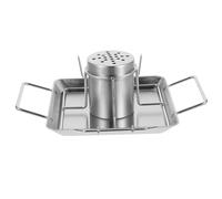 TOYANDONA 1 Ensemble De Grilles De Barbecue Portables Grilles De Rôtissage Grilles De Rôtissage Grilles De Poulet pour Barbecue Grilles De Poulet Grillées pour L'Extérieur Grilles