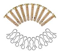 TOYANDONA 1 Ensemble kit d'assortiment de goupilles Fendues Ventilateur épingles pour pelleter goupille de Remplacement Assortiment à Broches goupille de souffleuse à Neige Acier Inoxydable