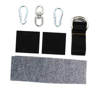 TOYANDONA 1 Ensemble Kit de Suspension de Pratique de Sangles de Hammock Mousquetons de Rangement pour Camping Activités Extérieures