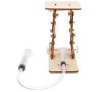 TOYANDONA 1 Ensemble Kit Éducatif Bois avec Hydraulique pour Garçon Fille Expérience Scientifique DIY Activité de Construction et Apprentissage des Concepts de Mécanique