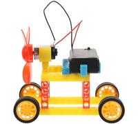 TOYANDONA 1 Ensemble Kit Éducatif Scientifique de Voiture Éolienne à Assembler pour Matériel Stem DIY pour Projets Scientifiques Amusants Couleur Aléatoire Couleur Aléatoire