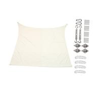 TOYANDONA 1 Ensemble Ombrage Étanche pour Jardin et Balcon Protection Solaire Polyvalente avec Accessoires pour Extérieurs et Entrepôts