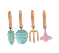 TOYANDONA 1 Ensemble Outils de Jardinage pour Garçon Fille Pelle Râteau et Transplantoir Colorés pour Creuser et Planter
