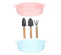 TOYANDONA 1 Ensemble Outils de Jardinage Râteau Tamis à Sol et pour Transplantation Kit Pratique et pour Vos Projets de Jardinage
