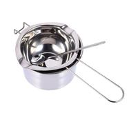 TOYANDONA 1 Ensemble Pot à Beurre Acier Inoxydable Ensemble Pratique de Cuisson pour Chocolat et Fromage pour Camping et Activités Plein Air