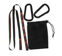 TOYANDONA 1 Ensemble Sangles de Hammock pour Arbres Kit de Suspension Polyester Accessoires de Camping Support Sécurisé pour Hamacs Balançoires Plein Air