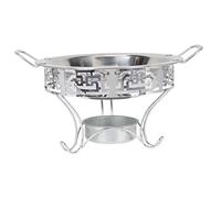 TOYANDONA 1 Ensemble Set de Pot à Fondue Acier Inoxydable avec Rack Casserole Antiadhésive pour Cuisine Maison pour Hot Pot et Événements Familiaux