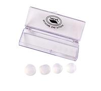 TOYANDONA 1 Jeu Bouchons D'oreille En Silicone Doux Enfants Baignade Adulte Annulation Du Bruit Plongée Bouchon D'oreille Sous-marin Bouchon D'oreille Étanche Boules Quies Blanche 2 Paires