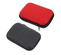 TOYANDONA 1 Jeu Choisir La Conteneur D'accessoires pour Instruments Étui À Fermeture Éclair pour Écouteurs Organisateur De Voyages pour Médiators Eva 4 Pièces