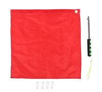 TOYANDONA 1 jeu de drapeaux d'entraînement pour chevaux, drapeau d'arbitre télescopique - Équipement de guide touristique portable pour courses, pour saut d'obstacles