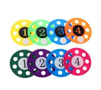 TOYANDONA 1 Jeu De Jouets De Plongée Disque De Plongée avec Code Numérique Et Couleur - De Piscine pour L'Exploration Aquatique - Accessoires D'Entraînement À La Natation Et À La
