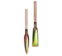 TOYANDONA 1 Jeu Outils De Jardinage avec Manche Bêches De Plantation Multifonctions pour Et Extérieurs 2 Pièces
