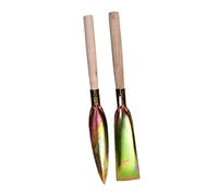 TOYANDONA 1 Jeu Pelle À Fleurs Outil De Jardinage pour Creuser des Plantes Pelles pour Enfants Petit Outil De Jardinage Et De Désherbage Pelle À Main Pelles Assorties Pelle 2 pièces