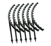 TOYANDONA 1 Jeu Support De Plantes Grimpantes Lot de Étagères DIY Noir pour Plantes Intérieur Et Extérieur pour Jardinage Et Aménagement Paysager 6 Pièces