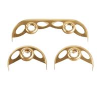 TOYANDONA 1 kit d'accessoires pour saxophone alto : vis de protection pour saxophone, protection de pavillon et pièces d'entretien pour projets de réparation et de restauration.