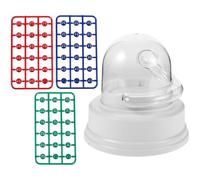 TOYANDONA 1 Mini Machine de Bingo électrique : Jeu de Bingo avec Boule Porte- Portable - Machine à Boules de Loto électrique pour fête, Halloween, Anniversaire, réunion de Famille