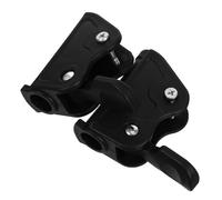 TOYANDONA 1 Paire Hinge et Verrou Plastique pour Chaise Pliante de Charnières Verrous Réglables Compatible avec Tubes Rechange pour Chaises de Camping et Fauteuils Inclinables