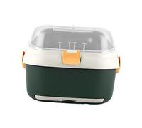 TOYANDONA 1 Pc Boîte De Rangement pour Biberons Étendoir à Biberon Bol Passoire De Cuisine Étendoir à Tire-Lait Étendoir à Linge Portable Sèche Biberon Lait Maternel Égouttoir PP Voyage