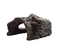 TOYANDONA 1 Pièce Artisanat en résine Ornement d'aquarium bûche d'aquarium Ornement de la Grotte cachée cachette de Reptiles cachettes de Reptiles Résine environnementale