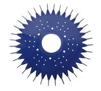 TOYANDONA 1 pièce Aspirateur Automatique de Piscine avec Ventouse Silicone Nettoyeur de Débris pour Fond et Murs de Piscine Accessoire Durable