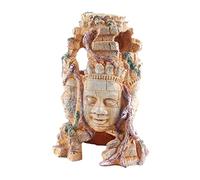 TOYANDONA 1 Pièce Décoration Aquarium Ornement Crâne pour Paysage Aquatique Quatre Visages Accessoire Sûr pour Douce