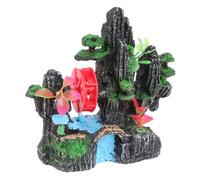 TOYANDONA 1 Pièce Fausse Montagne Décorations De Grotte D'aquarium Petit Décorations De Montagne D'aquarium Montagne Aquarium Cachette D'ornement D'aquarium Résine
