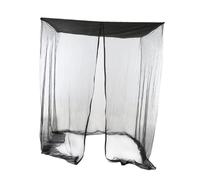 TOYANDONA 1 Pièce Filet avec moustiquaire Fermeture éclair Balançoire pour Pendaison Engrener Couverture d'auvent en Maille Tente Polyester Black