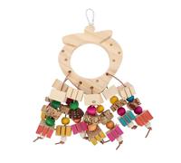 TOYANDONA 1 Pièce Mâcher Suspendu pour Perroquet Accessoire de Cage pour Oiseaux pour Mordre Stimule Intelligence Oiseaux