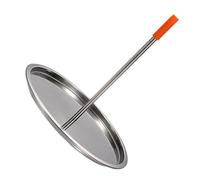 TOYANDONA 1 Pièce Support de Barbecue Acier Inoxydable Plateau à Rôtir pour Poulet pour Camping Cuisine Couleur de Couvercle Aléatoire Couleur Aléatoire