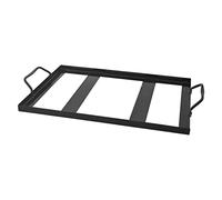 TOYANDONA 1 Pièce Support de Salage pour Barbecue Émaillé Noir Rack à Griller pour Restaurants et Cuisine Domestique