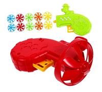 TOYANDONA 1 Pièce Toys de Chat Disque Aller Un pour Animaux de Compagnie Lanceur Ciselure Enfants en Volant Chat interactif Jouets stimulants pour Chiens de Chaton Bleu