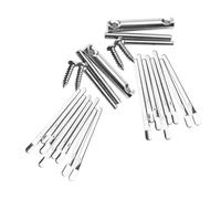 TOYANDONA 10 ensembles Miniature Kalimba Notes Pouce Piano pour Débutants Instrument Portable pour Performance Enregistrement et Loisirs