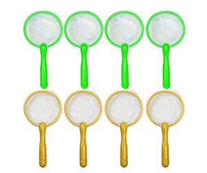TOYANDONA 10 Pcs Mini Filet de Pêche Petit en Plastique Insecte Attraper Filet de Pêche Net pour Enfants Enfants