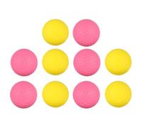 TOYANDONA 10 Pièces Balle de Golf D'entraînement en PU, Légère | Réutilisable et Souple, Usage Maison ou Jardin, Sûre Pratique, Style Créatif