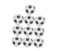 TOYANDONA 10 Pièces Balles de Football de Table Boules de Remplacement pour Football de Table Accessoires Compatibles pour Loisirs et Compétitions