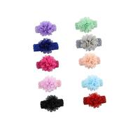 TOYANDONA 10 Pièces Bandeaux Garçon Fille Chiffon Doux Fleur Ajustable Bandeau Élastique Pour Garçon Fille Accessoires Cheveux Confortables Et Extensibles
