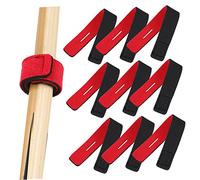 TOYANDONA 10 pièces Bandes Élastiques pour Canne à Rouge Fixation Antienchevêtrement pour Matériel de Organisateur Souple et Ajustable pour à Accessoires pour Pêcheurs