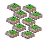 TOYANDONA 10 pièces Bases Arbre Miniatures pour Décor de Table Sable Modèles Architectural DIY Décor Réaliste pour Maquette